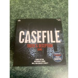 Casefile: Truth & Deception Game Goliath New, Unopened Game Night Fun